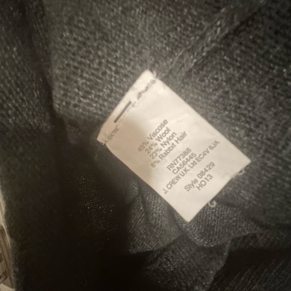 J Crew Jewel Neckline wool blend sweater- size small - Picture 7 of 8